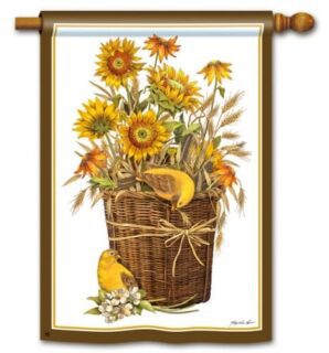 Summer Sunflowers House Flag | Summer, Floral, House, Flags