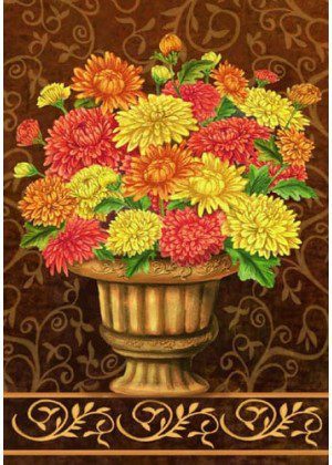 Mums Bouquet Flag | Fall, Floral, Decorative, House, Lawn, Flags