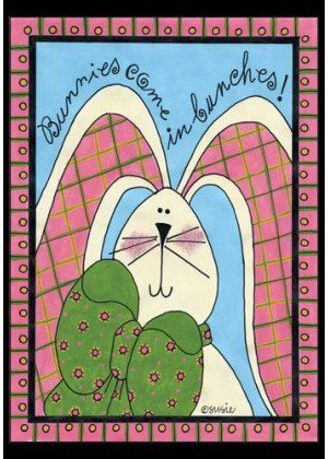 Bunny Flag | Spring, Easter, Discount, Decorative, Clearance, Flag
