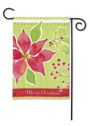 Christmas Flower Garden Flag | Christmas, Floral, Garden, Flags