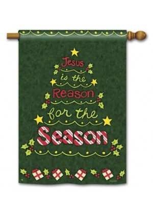 Reason For The Season House Flag | Christmas, House, Flags