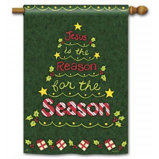Reason For The Season House Flag | Christmas, House, Flags