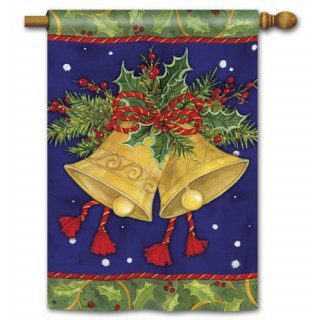 Christmas Bells House Flag | Christmas, Outdoor, House, Flags