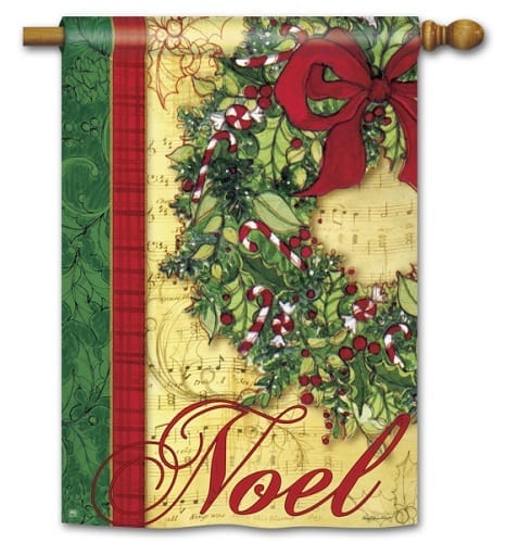 Noel House Flag  Christmas Flags  House Flags  Yard Flags