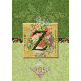 Classy Monogram-Z Flag | Personalized, Discount, Clearance, Flag
