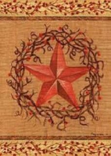 Star Wreath Flag | Spring, Summer, Decorative, Garden, Flags
