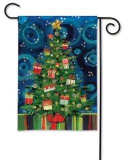 Mod Christmas Garden Flag | Christmas, Decorative, Garden, Flag