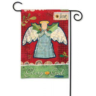 Glory to God Garden Flag | Christmas, Decorative, Garden, Flags