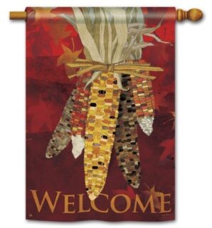 Maize House Flag | Fall, Welcome, Thanksgiving, House, Flags