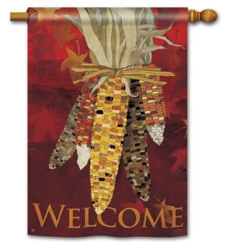 Maize House Flag | Fall Flags | House Flags | Thanksgiving Flags