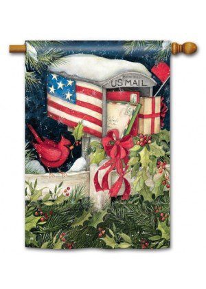 Christmas Cards House Flag | Christmas, Outdoor, House, Flags