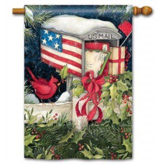 Christmas Cards House Flag | Christmas, Outdoor, House, Flags