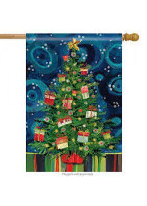 Mod Christmas House Flag | Christmas, Outdoor, House, Flags