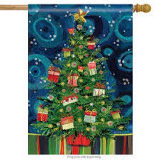 Mod Christmas House Flag | Christmas, Outdoor, House, Flags