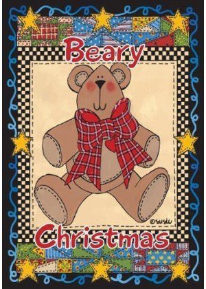Beary Christmas Flag | Discount, Decorative, Clearance, Flags