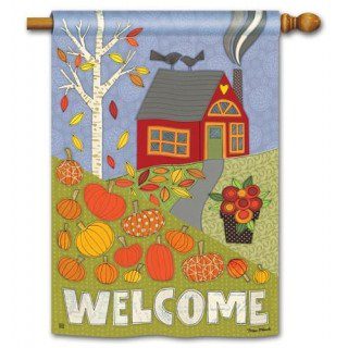 Pumpkin Patch House Flag | Thanksgiving, Welcome, Fall, Flags