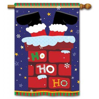 Santa Stop Here House Flag | Christmas, Clearance, House, Flags