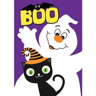 Boo Kitty Flag | Halloween, Discount, Decorative, Clearance, Flags