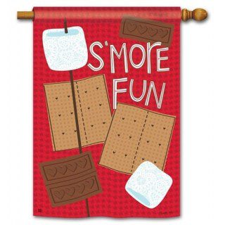 S'more Fun House Flag | Summer, Fall, Outdoor, House, Flags