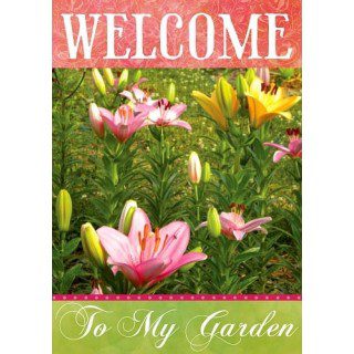 Welcome To My Garden Flag | Cool, Discount, Decorative, Flags