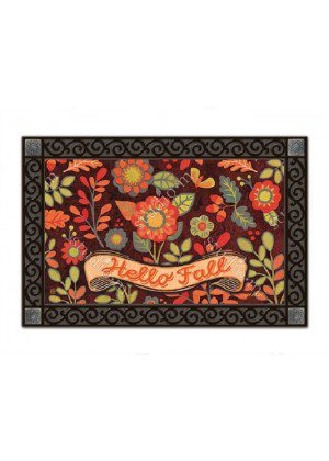 Hello Fall Doormat | Decorative Doormats | MatMates | Door Mats