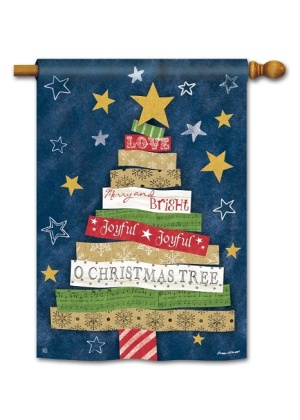 Songs of Christmas House Flag | Christmas Flags | House Flags