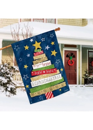 Songs of Christmas House Flag | Christmas Flags | House Flags
