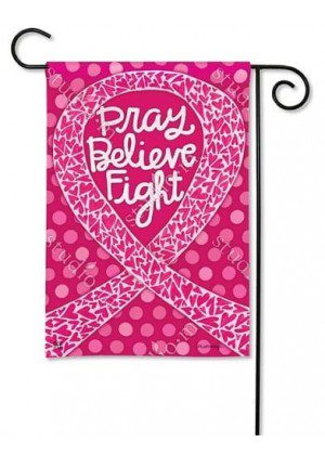 Think Pink Garden Flag | Inspirational, Decorative, Garden, Flags