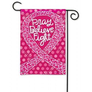 Think Pink Garden Flag | Inspirational, Decorative, Garden, Flags