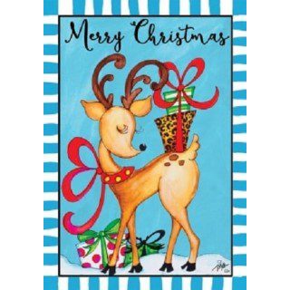 Reindeer Delivery Flag | Christmas, Decorative, Garden, Flags