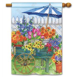 Fresh Picked House Flag | Spring, Floral Outdoor, House, Flags