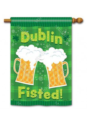 Dublin Fisted House Flag | St. Patrick's Day, Outdoor, House, Flags