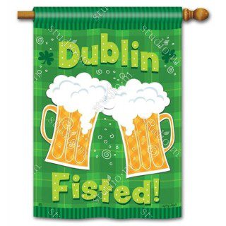 Dublin Fisted House Flag | St. Patrick's Day, Outdoor, House, Flags