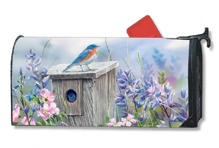 magnet works mailwraps mailbox cover bluebird lookout flags mailwraps by magnet works