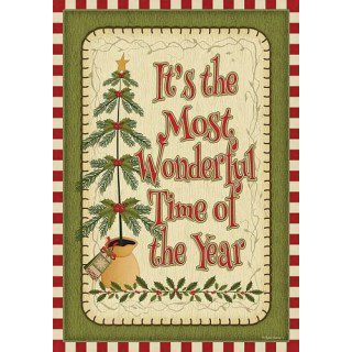 Wonderful Time Flag | Christmas, Inspirational, Decorative, Flags