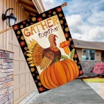 Gather Together House Flag | Thanksgiving Flags | House Flags