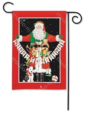 magnet works garden flag santa greetings flags garden flags magnet works garden flags