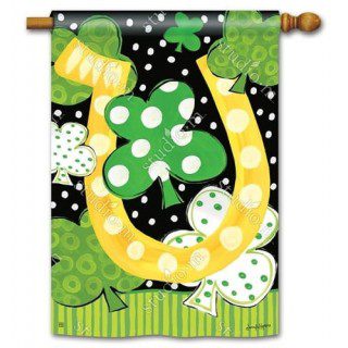 Luck of the Irish House Flag | St. Patrick's Day, Cool, House, Flags