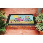 Morning Beach Ride Doormat | MatMates | Decorative Doormats