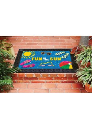 Summertime Fun Doormat | MatMates | Decorative Doormats