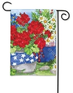 Patriotic Floral Garden Flag | Patriotic, 4th of July, Garden, Flags