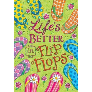 Flip Flop Fun Flag | Spring, Summer, Decorative, Lawn, Cool, Flags