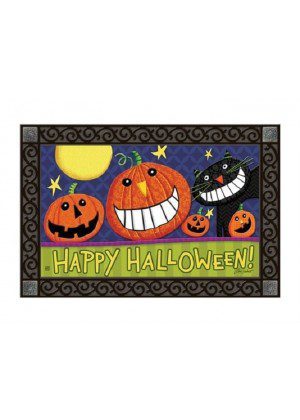 Halloween Smiles Doormat | Decorative Doormats | MatMates