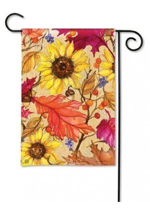 Sunflower Splendor Garden Flag | Fall, Floral, Yard, Garden, Flags