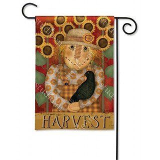 Harvest Scarecrow Garden Flag | Thanksgiving, Fall, Garden, Flag