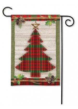 Rustic Christmas Garden Flag | Christmas, Yard, Garden, Flags
