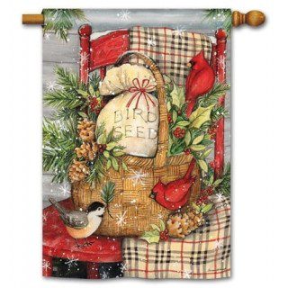 Front Porch Christmas House Flag | Christmas, Cool, House, Flags