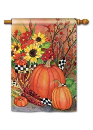 Ready For Fall House Flag | Fall Flags | House Flags | Yard Flags