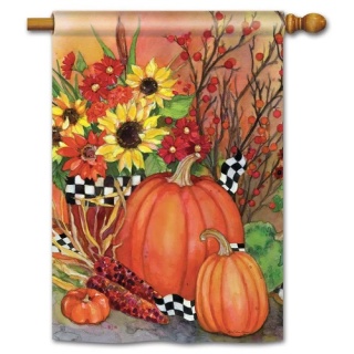 Ready For Fall House Flag | Fall Flags | House Flags | Yard Flags