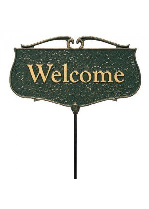 Welcome Garden Sign | Metal, Garden, Signs